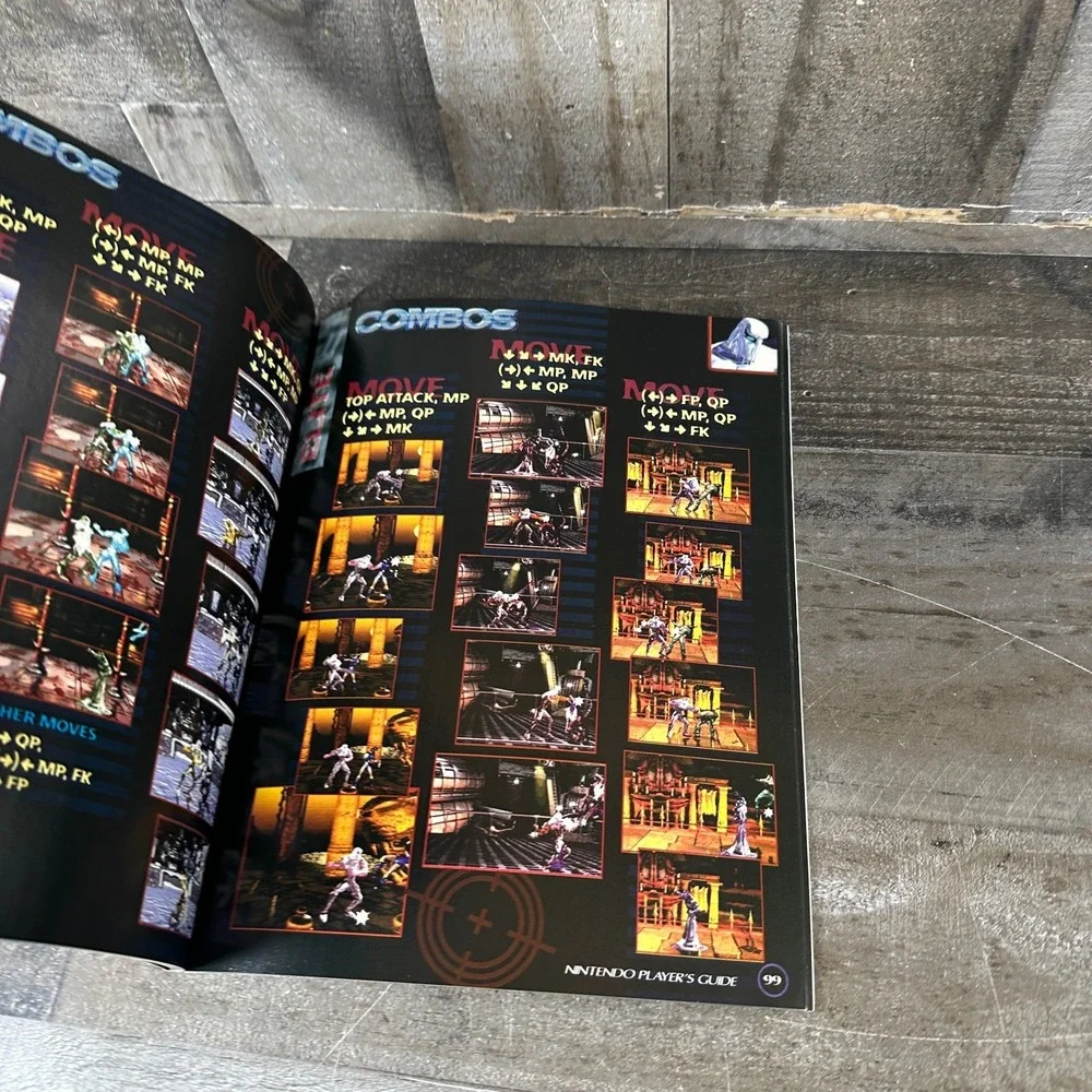 Killer instinct Nintendo SNES strategy guide Authentic Super Nintendo